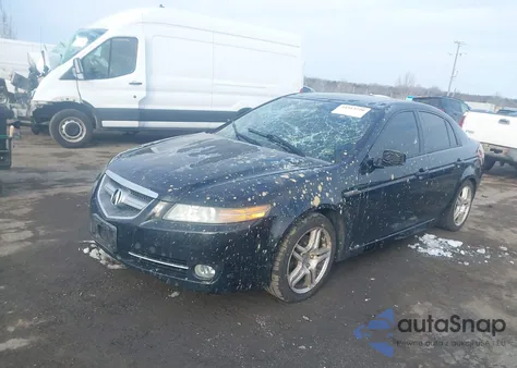 2008 Acura Tl 3.2 из США, поврежденный, VIN 19UUA66278A003611